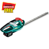 Bosch POWER4ALL AHS 48 LI 18v Cordless Hedge Trimmer 480mm Blade Length with 1 Lithium Ion Battery 2ah with Safety Glasses Worth