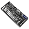Britool 50 Piece 3/8" Square Drive Module Socket Set Metric Compatible with Britool & Facom Tool Chests & Roller Cabinets