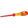 CK Dextro VDE Insulated PZ1 x 80mm Pozi Screwdriver