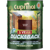 Cuprinol 5 Year Ducksback Wood Stain & Protector Rich Cedar 5 Litre