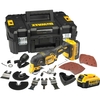 DeWalt DCS355M2 18v Cordless XR Multi Tool + 35 Accessories with 2 Lithium Ion Batteries 4ah