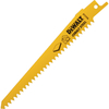 DeWalt Dt2356 Bi Metal Reciprocating Saw Blade for Splinter Free Cuts in Plaster 152mm