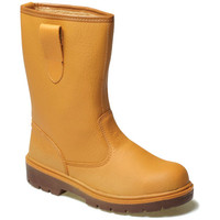 Dickies Mens Super Safety Rigger Work Boots Lined Tan Size 7