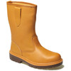 Dickies Mens Super Safety Rigger Work Boots Unlined Tan Size 12