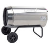 Draper Stainless Steel Propane Gas Space Heater with Wheels 102000 BTU 240v
