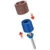 Dremel SC407 EZ SpeedClic Sanding Mandrel + 2 Sanding Bands 60 & 120 Grit for Dremel Rotary Multi Tools