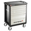 Facom CHRONO 7 Drawer Tool Roller Cabinet Black / Silver Accepts All Britool & Facom Modules