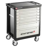 Facom CHRONO 7 Drawer Tool Roller Cabinet Black / Silver Accepts All Britool & Facom Modules