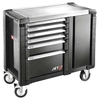 Facom JET+ 6 Drawer Mobile Work Bench Roller Cabinet Black Accepts All Britool & Facom Modules