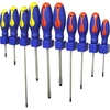 Faithfull 10 Piece Soft Grip Screwdriver Set