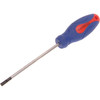 Faithfull 100 x 4mm Soft Grip Parallel Slotted Screwdriver