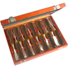 Faithfull 12 Piece Woodcarving Set In Case