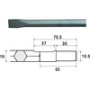 Faithfull Chisel 380mm Ryobi / Bosch Shank