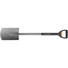 Fiskars Telescopic Rounded Garden Spade 1.05 - 1.25 Metre Long