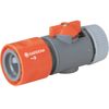 Gardena Standard Hose Connector with Control Valve for 12.5mm (1/2") Hoses