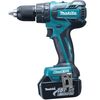 Makita BHP459RFE 18v Cordless Brushless Combi Drill 2 Speed with 2 Lithium Ion Batteries 3ah