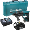 Makita DHR202RFE 18v Cordless SDS Plus Rotary Hammer Drill with 2 Lithium Ion Batteries 3ah