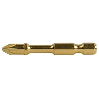 Makita PZ2 x 50mm Impact Gold Torsion Pozi Screwdriver Bit Pack of 2