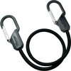Masterlock 1.2 Metre Bungee Cord Carabiner Black 64kg Capacity