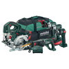 Metabo LTX 6 Li 18v Cordless Power Extreme 6 Piece Power Tool Kit with 3 Lithium Ion Batteries 4ah