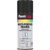 Plastikote Multi Purpose Aerosol Enamel Spray Paint Gloss Black 400ml