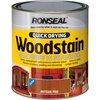Ronseal Woodstain Quick Dry Satin Dark Oak 750ml