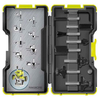 Ryobi 8 Piece Router Bit Set in Stackable Case