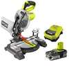 Ryobi EMS190DCL ONE+ 18v Cordless Mitre Saw 190mm Blade with 2 Lithium Ion Batteries 1.3ah