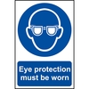 Scan 200 x 300mm PVC Sign - Eye Protection Must Be Worn