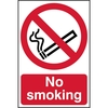 Scan PVC No Smoking Sign 200 x 300mm