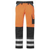 Snickers High Vis Trousers Class 2 Orange 41" Waist 32" Leg