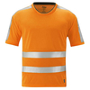 Snickers High Visibility T Shirt Class 2/3 Orange XS
