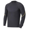 Snickers Mens First Layer Thermal Long Sleeve T Shirt Black Small