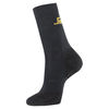 Snickers Mens Flame Retardant Socks Black Size 11 - 12.5