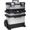 Stanley Galvanised Metal Rolling Workshop Tool Box