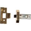 Union Locks Rebated Tubular Mortice Latch 2650 Electro Brass 76mm / 3"