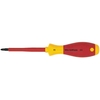 Wiha 324 Series PZ3 x 150mm Pozi VDE Insulated Screwdriver with SoftFinish Handle
