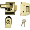 Yale Locks BS2 Nightlatch British Standard Lock 40mm Brasslux Finish
