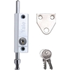 Yale Locks P124 Door Push Bolt White Finish