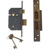 Yale Locks PM560 High Security BS 5 Lever Mortice Sash Lock 80mm / 3" Polish Chrome