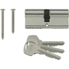 Yale Locks X6 Kitemark Euro Double Cylinder 30 x 30mm 70mm Long Nickle Plated