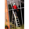 Youngman Combi 100 Aluminium 4 Way Combination Ladder Extension Extending Steps Steps Stairway 3 Metre