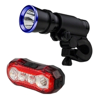 7dayshop 3w Front LED and Rear Rechargeable LED Bike Cycle Light Set