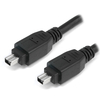 7dayshop Cables - Firewire 4 Pin Male to Firewire 4 Pin Male Connection Cable - 1.8 Metre - Ref. CABLE-270