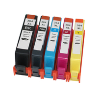 7dayshop Compatible 364XL Ink Cartridge Multipack - 364XL (B/C/M/Y/PB) for HP