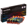 7dayshop Compatible PGI-525 / CLI-526 55ml Slimline Multipack for Canon Pixma