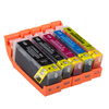 7dayshop Compatible PGI-550PGBK / CLI-551 73ml Multipack PBGK/B/C/M/Y for Canon