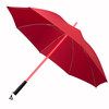 7dayshop LED Multi Colour Changing Umbrella with Built in LED Torch- Red Canopy