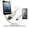 7dayshop LED Sync Cable for iPhone 5 - White