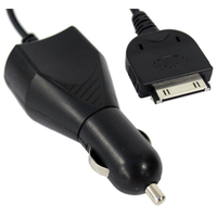 7dayshop Power - 12V (and 24V) Car Cigar Lighter Socket / Charger - Black - Suitable for Apple iPad / 2 / (New iPad 3),  iPhone 3G / 3GS / 4 / 4S,  iPod Touch etc.